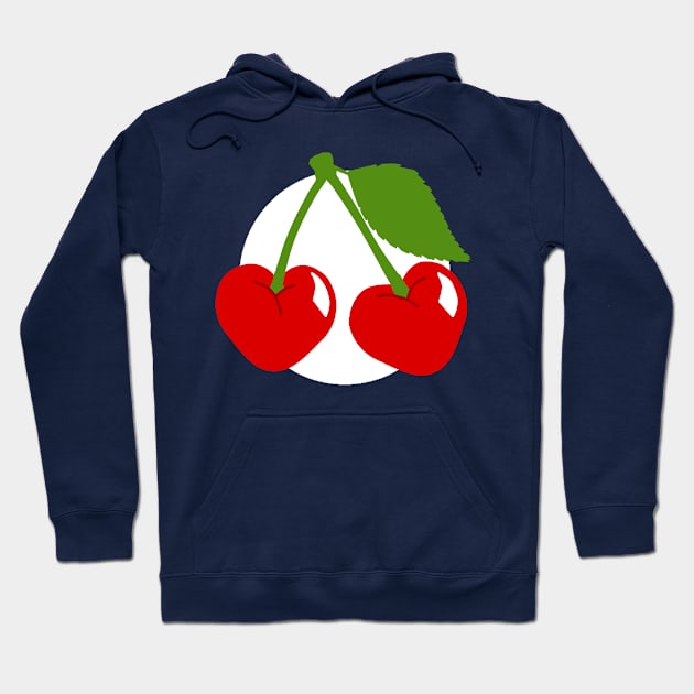 Cherry Hearts Actual Hoodie by CherryBakewell